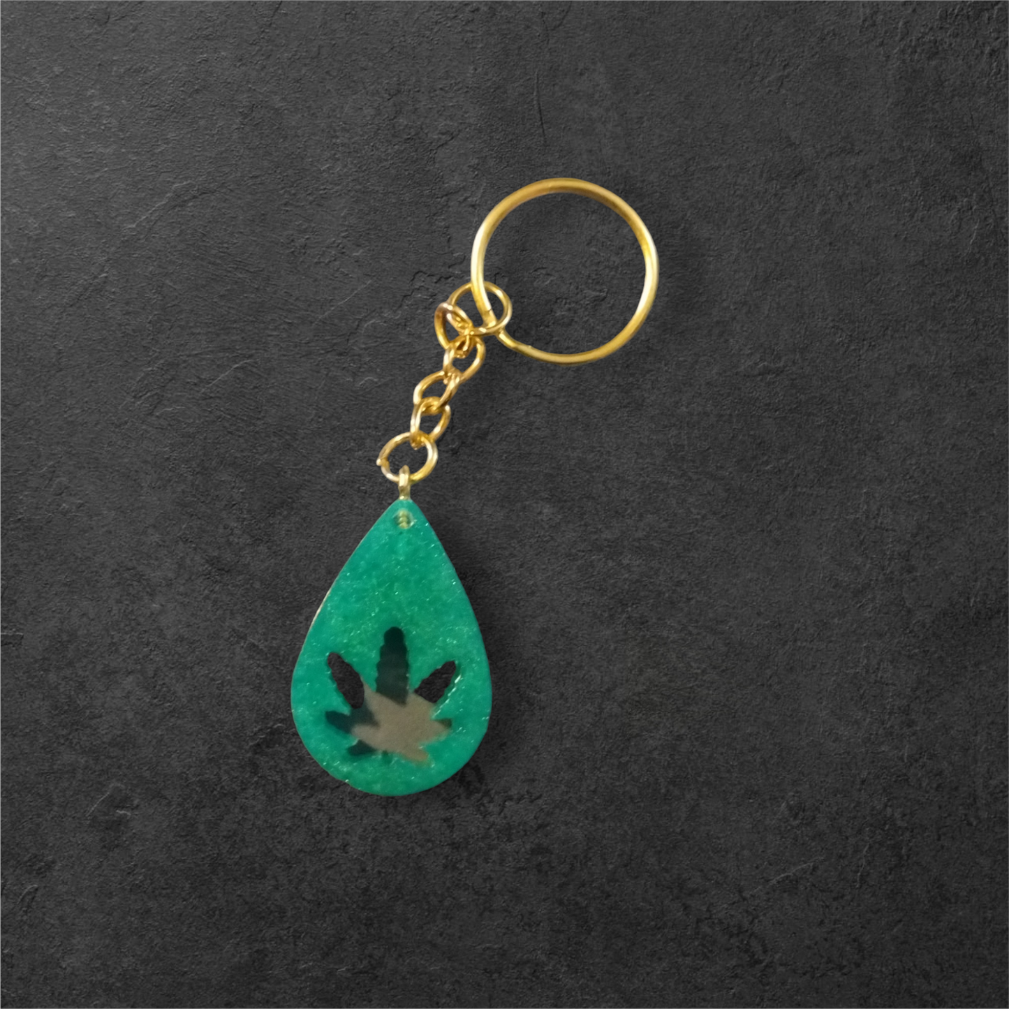 WeGotCandle(420 Teardrop Keychain)